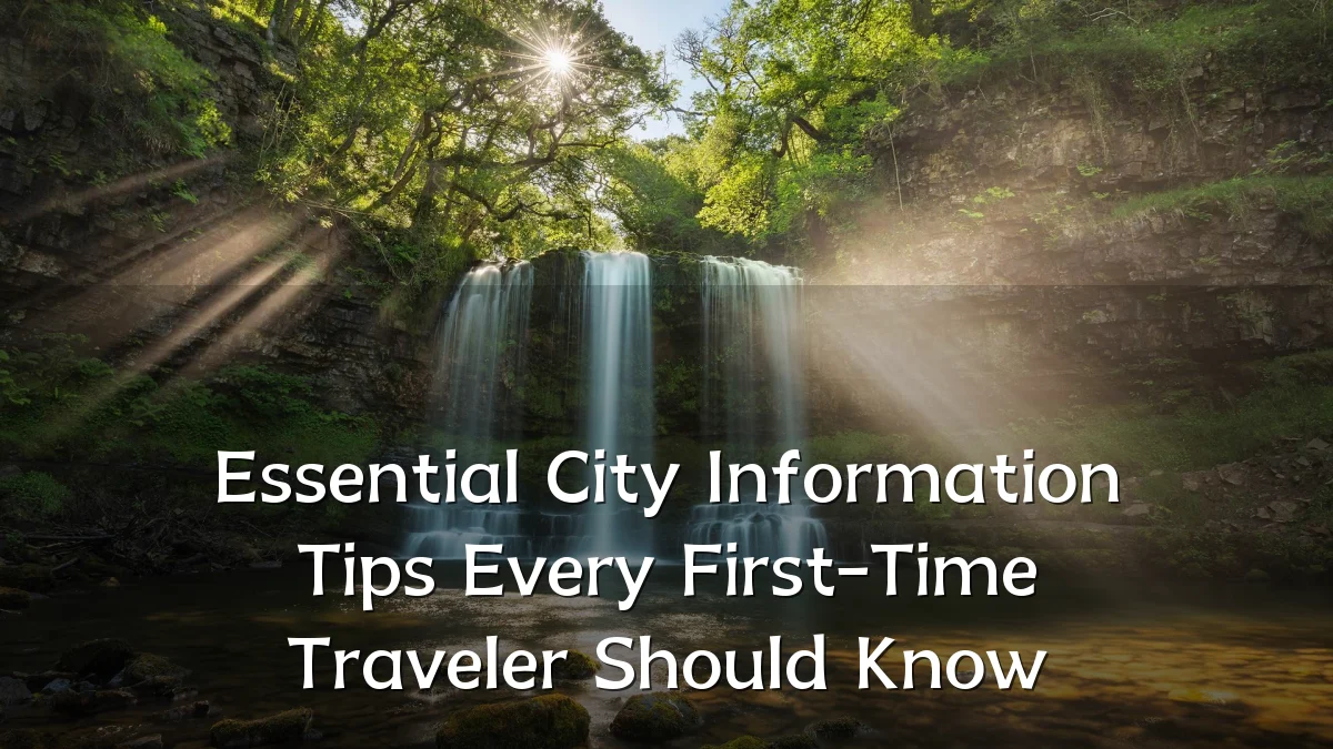Essential City Information Tips Every First-Time Traveler Should Know