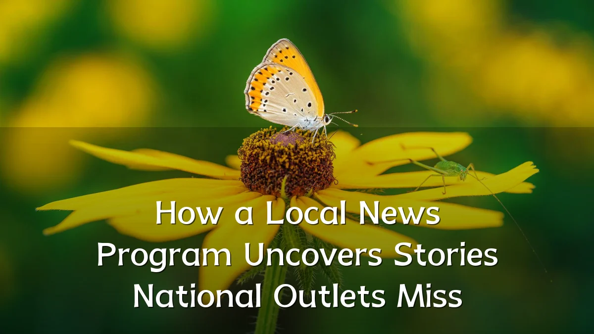 How a Local News Program Uncovers Stories National Outlets Miss
