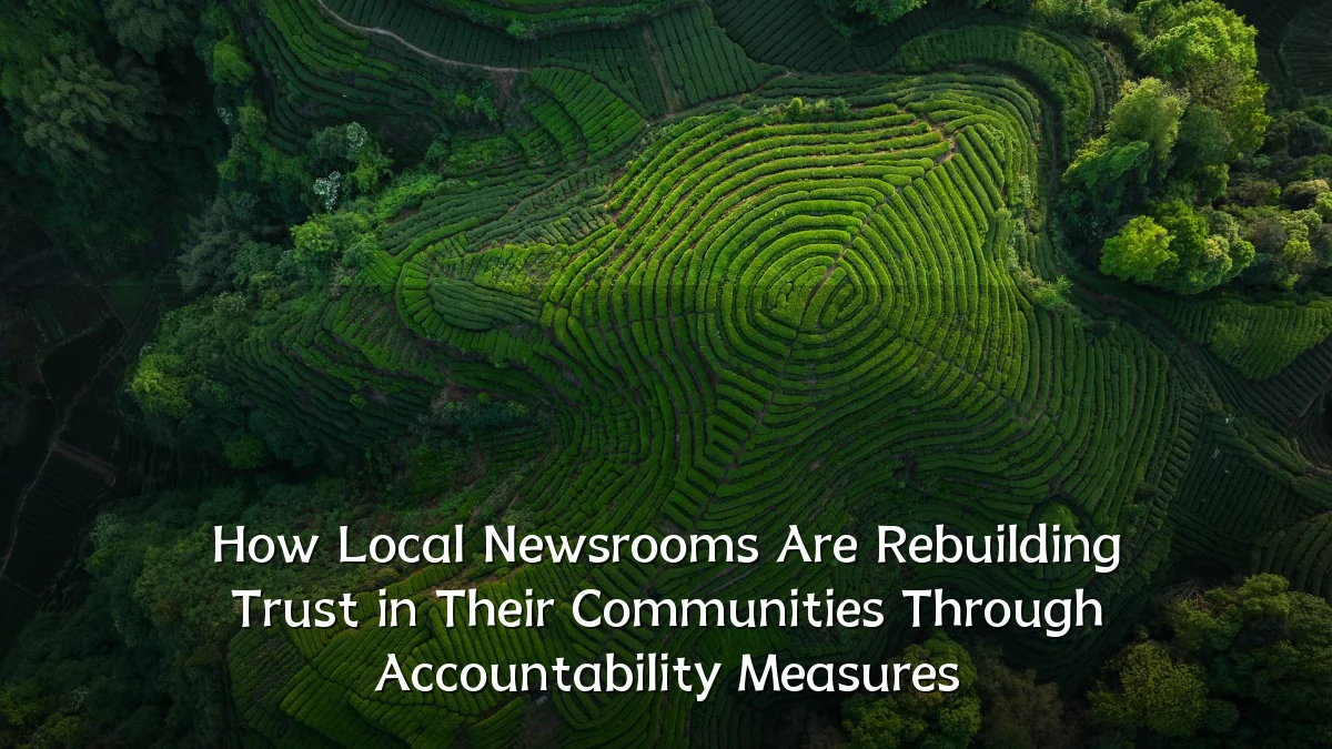 How Local Newsrooms Are Rebuilding Trust in Their Communities Through Accountability Measures