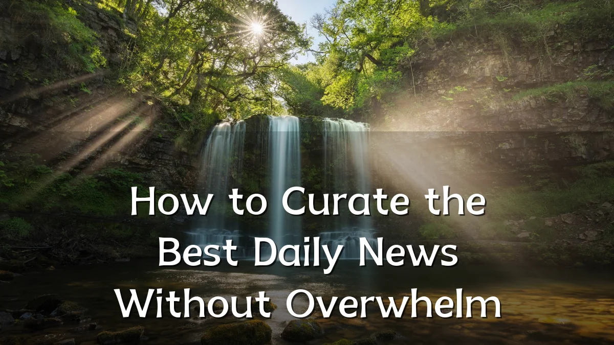 How to Curate the Best Daily News Without Overwhelm