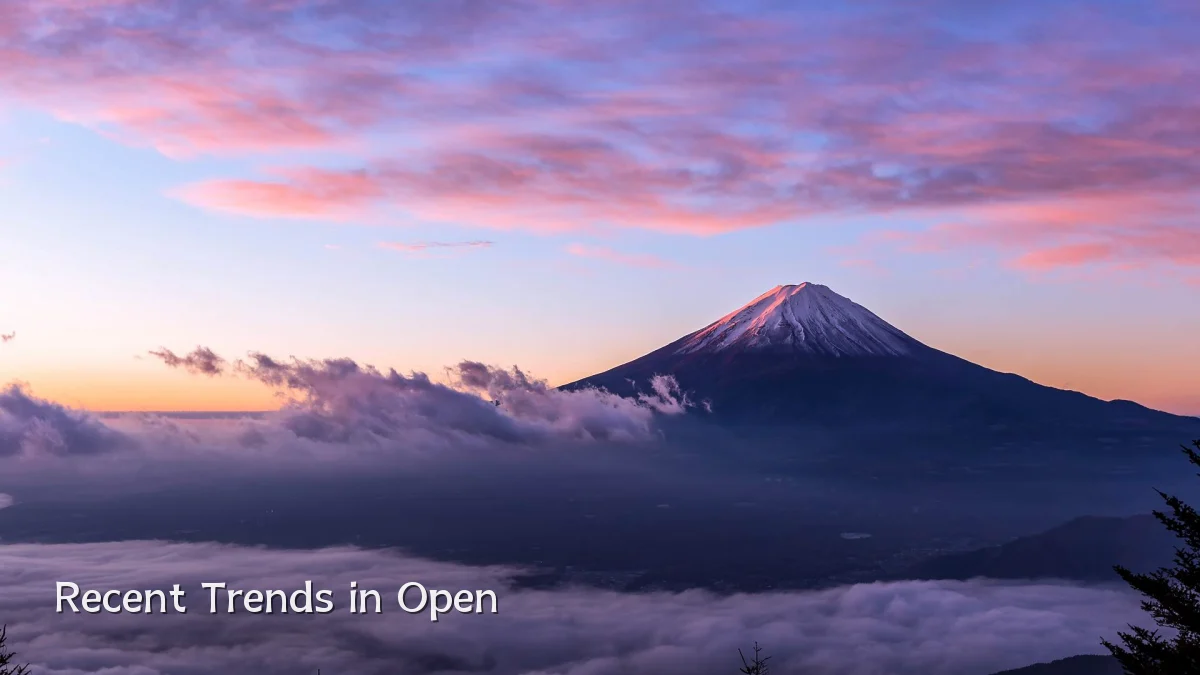 Recent Trends in Open