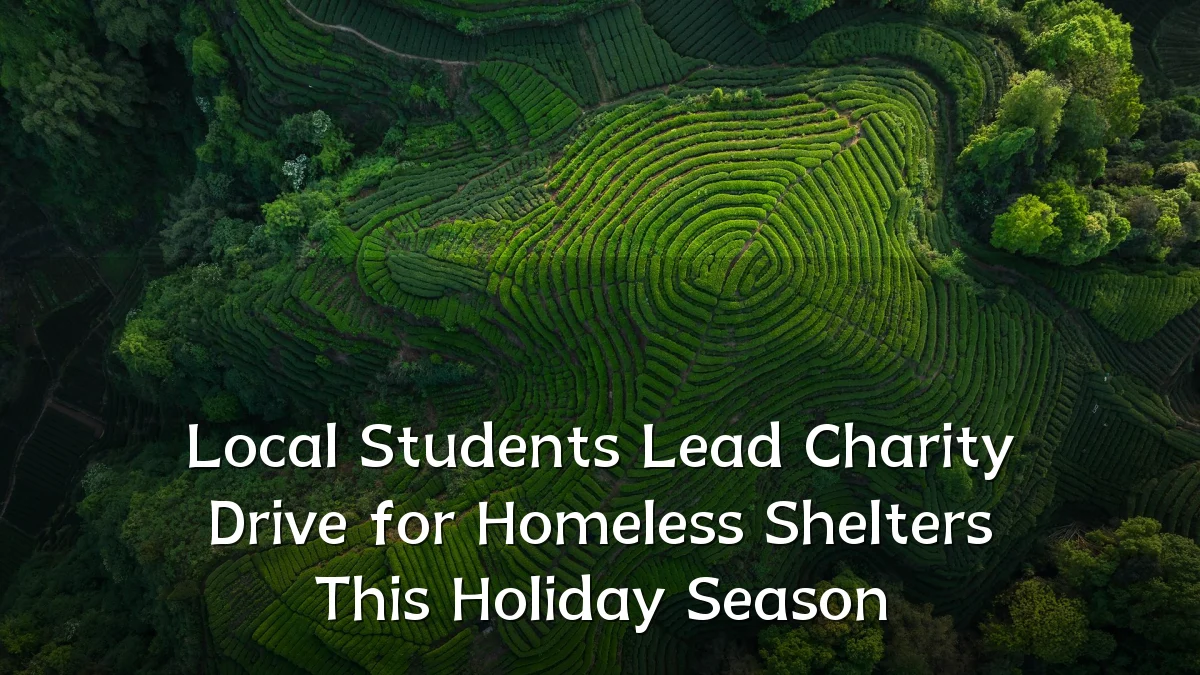Local Students Lead Charity Drive for Homeless Shelters This Holiday Season