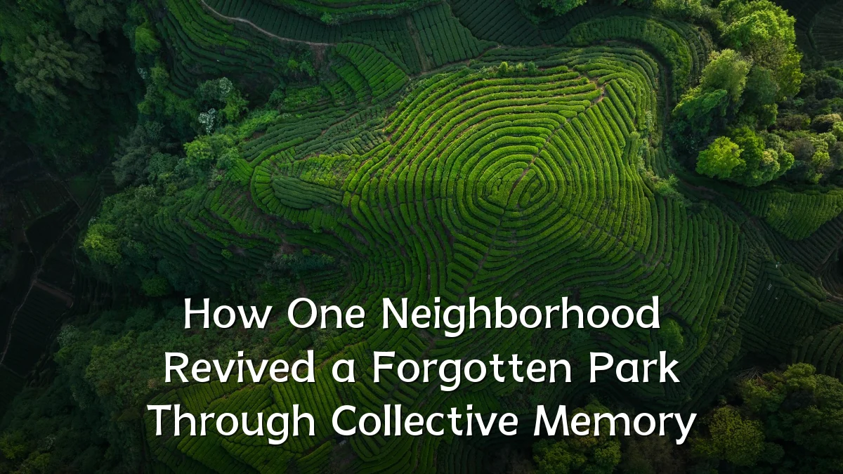 How One Neighborhood Revived a Forgotten Park Through Collective Memory