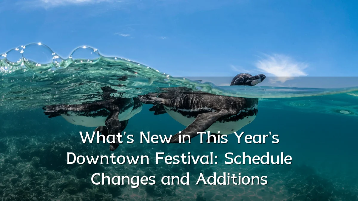 What's New in This Year's Downtown Festival: Schedule Changes and Additions